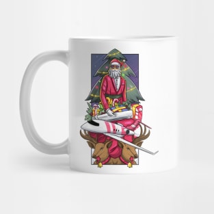 Discreet santa Mug